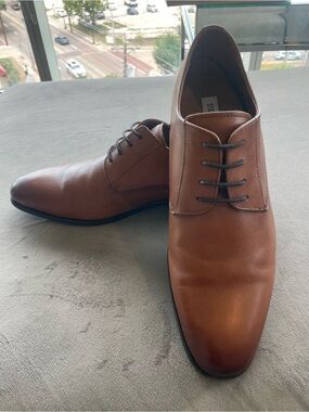 Brown Leather Prey Tan Shoes - Steve Madden